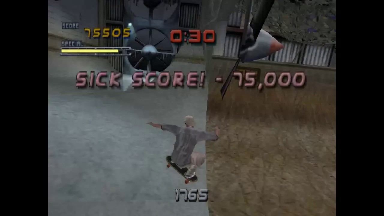 How to 100% Hangar in THPS2