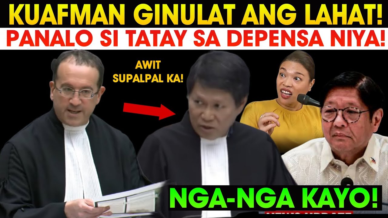 ILABAS NYO SI FPRRD! KUAFMAN SINUPALPAL SI BBM AT DEFENSE NI CONTI! DEPENSA SUBRANG LAKAS! PANAL0! 