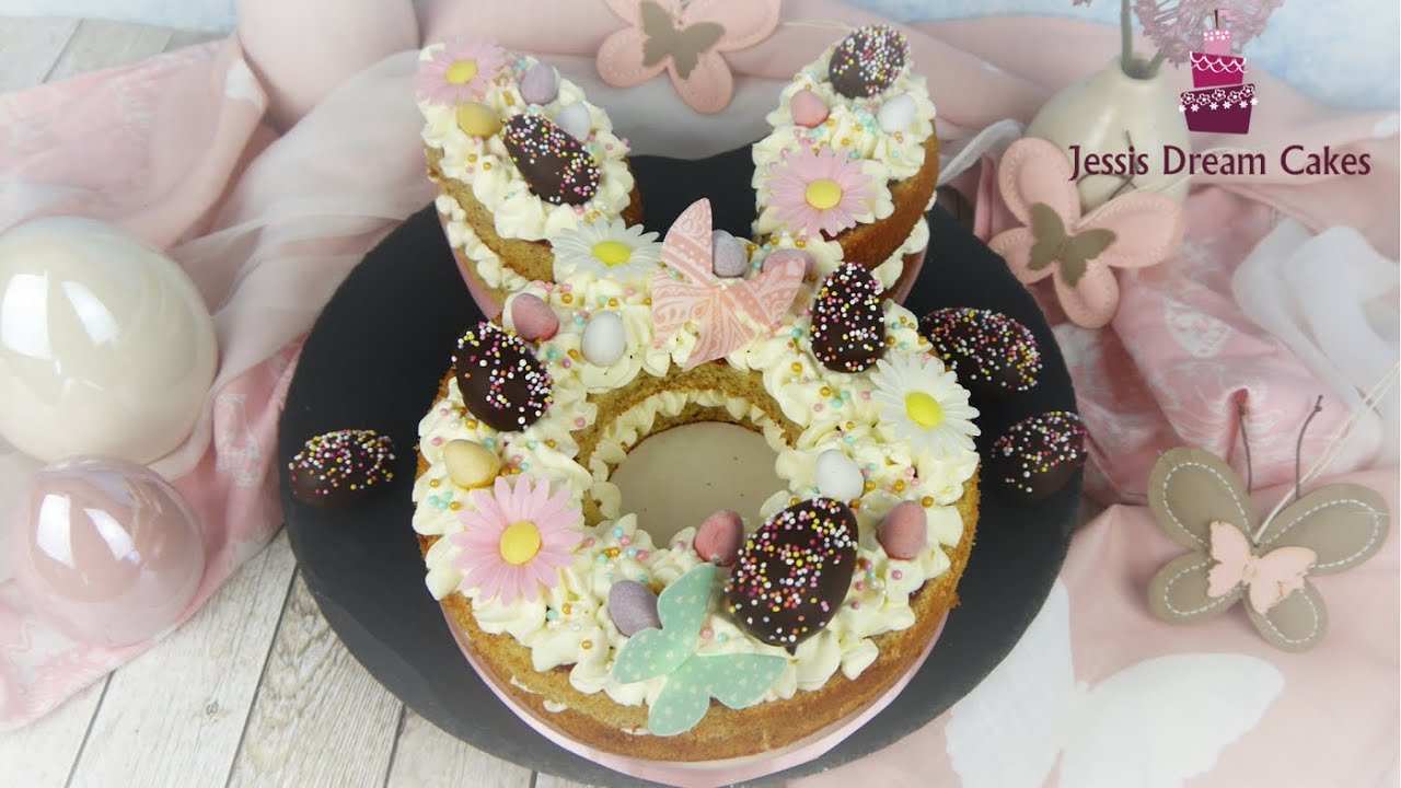 Süße Hasentorte für Ostern 🐰/ Einfache & Leckere Ostertorte!