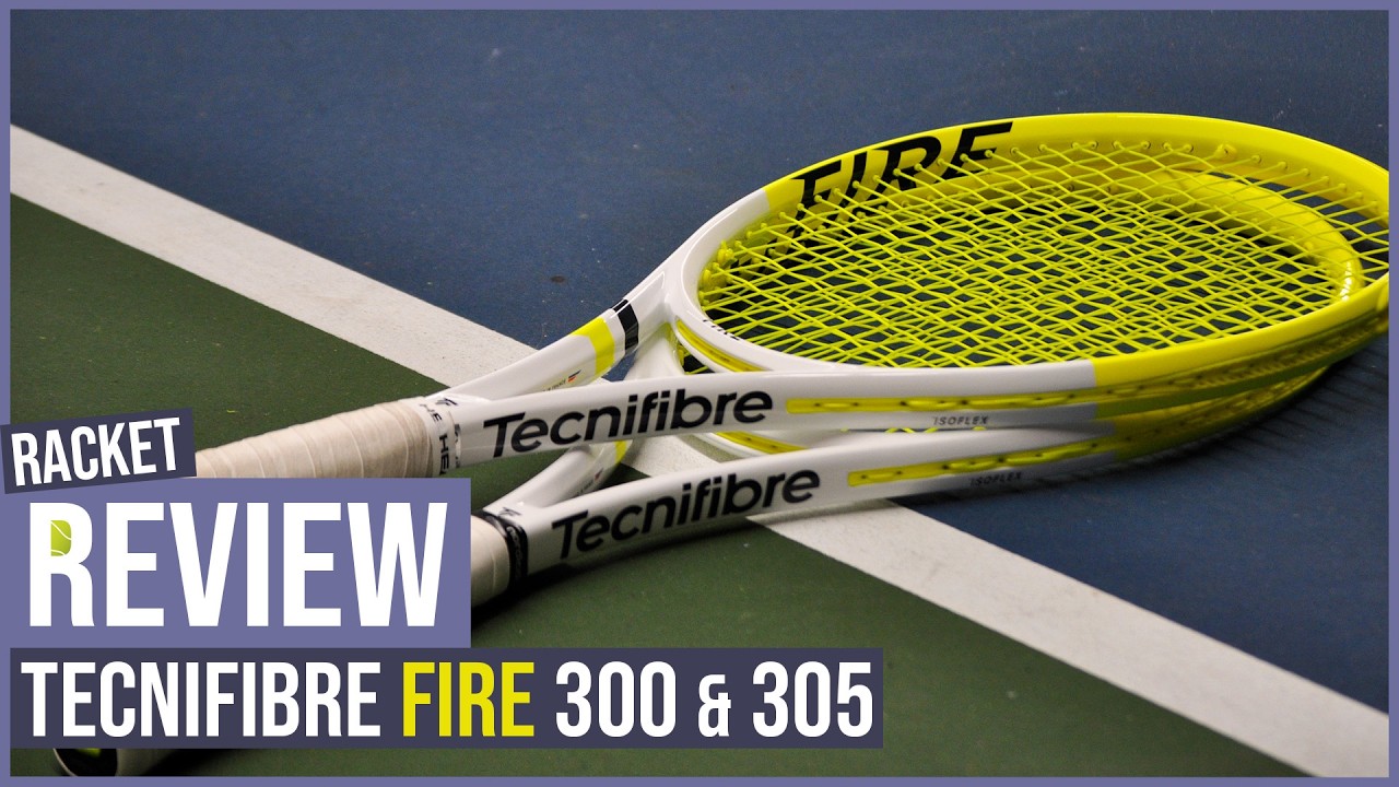 Удобные и жесткие? Обзор ракеток Tecnifibre FIRE 300 и 305.