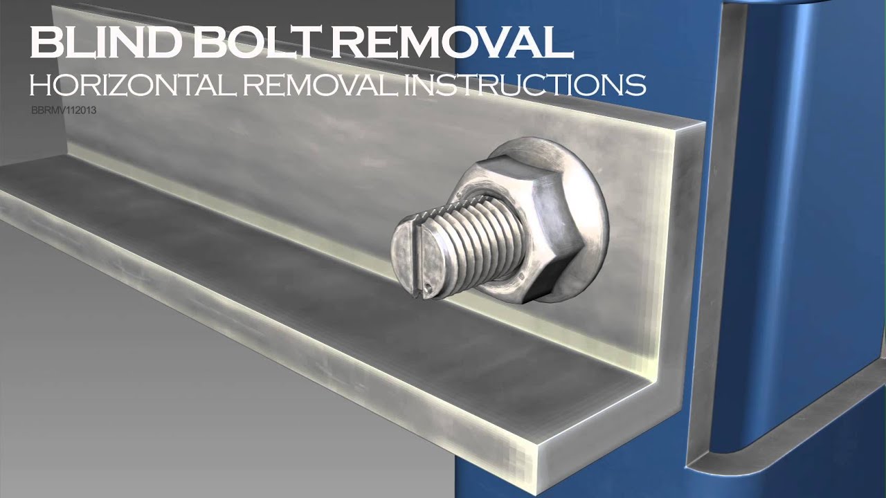 Blind Bolt Horizontal Installation