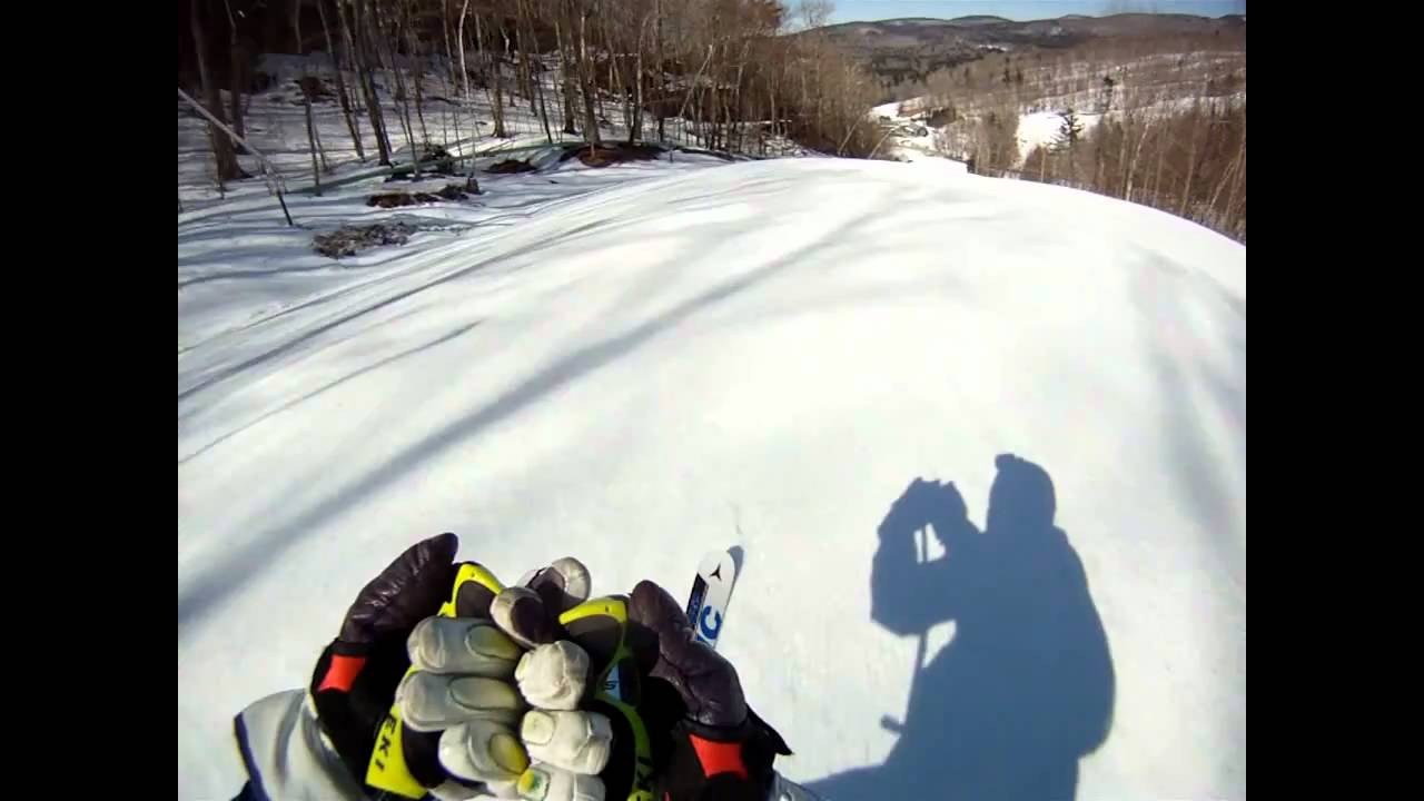 Dartmouth Skiway, NH 3/27/11 - Worden's Schuss Super G: GoPro 960