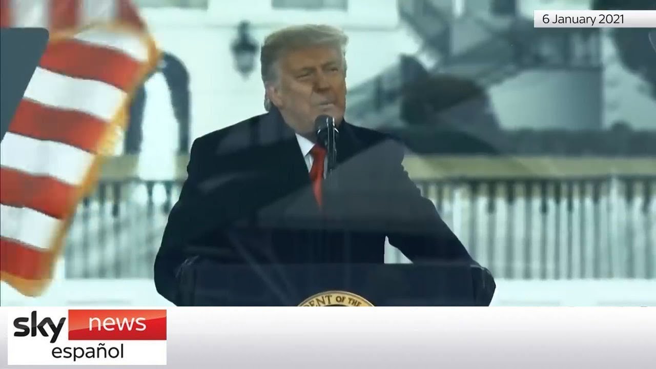 Donald Trump acusado de interferencia electoral en la investigaci&oacute;n de los disturbios del Capitolio