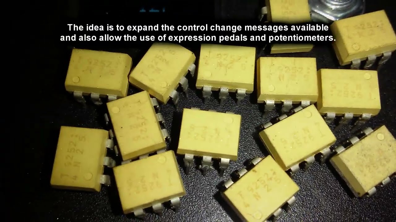 Testing 4n25 Optocouplers in MIDI Input Circuits