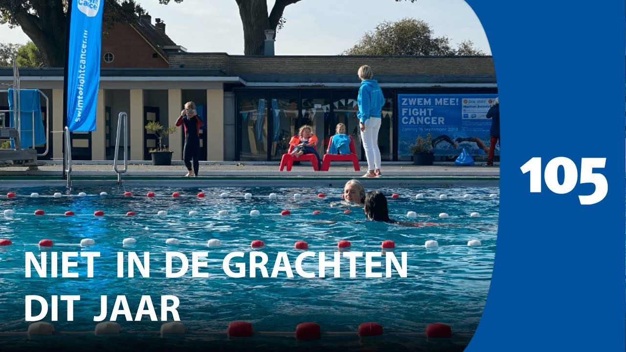 Swim to Fight Cancer in monumentaal zwembad: 