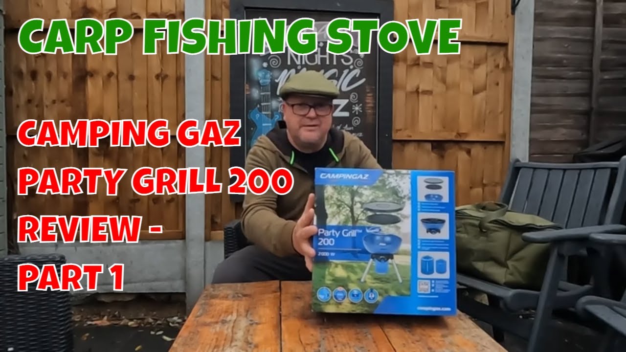 Better Than Fox Cookstation Carp Stove? Camping Gaz Party Grill 200 Stove - Part 1 #lifeofjohn