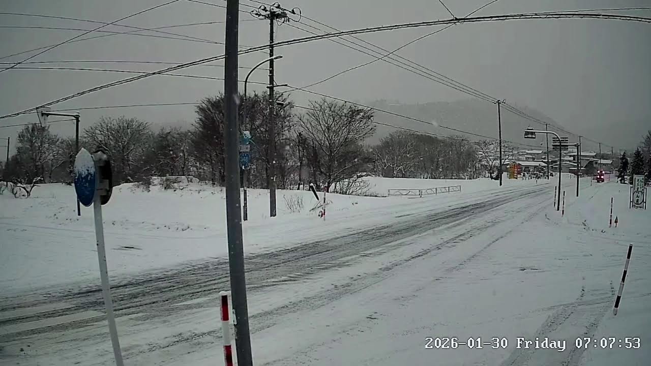山形県西置賜郡白鷹町乙ライブカメラ Yamagata Nishiokitama Live camera.world.cam