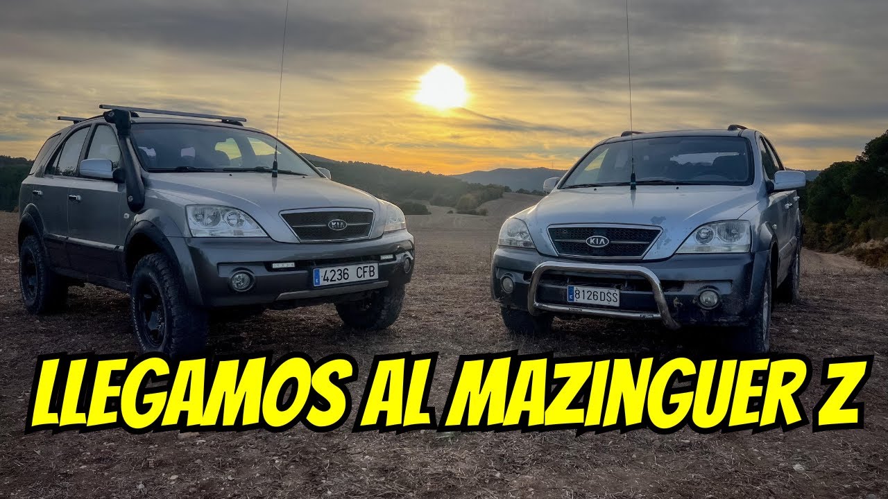 🚙Llegamos de noche🌙 al MAZINGUER Z❗