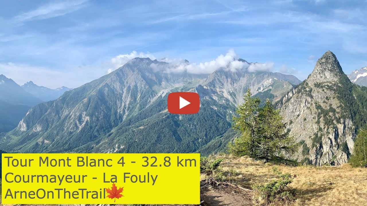 Tour du Mont Blanc 4/8. Courmayeur - La Fouly