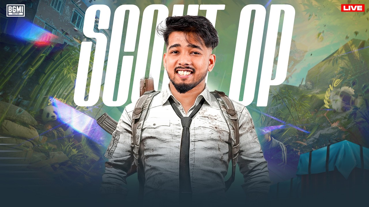 AFTERNOON SCRIMS | SCOUT IS LIVE w BGMI | #iQOO15