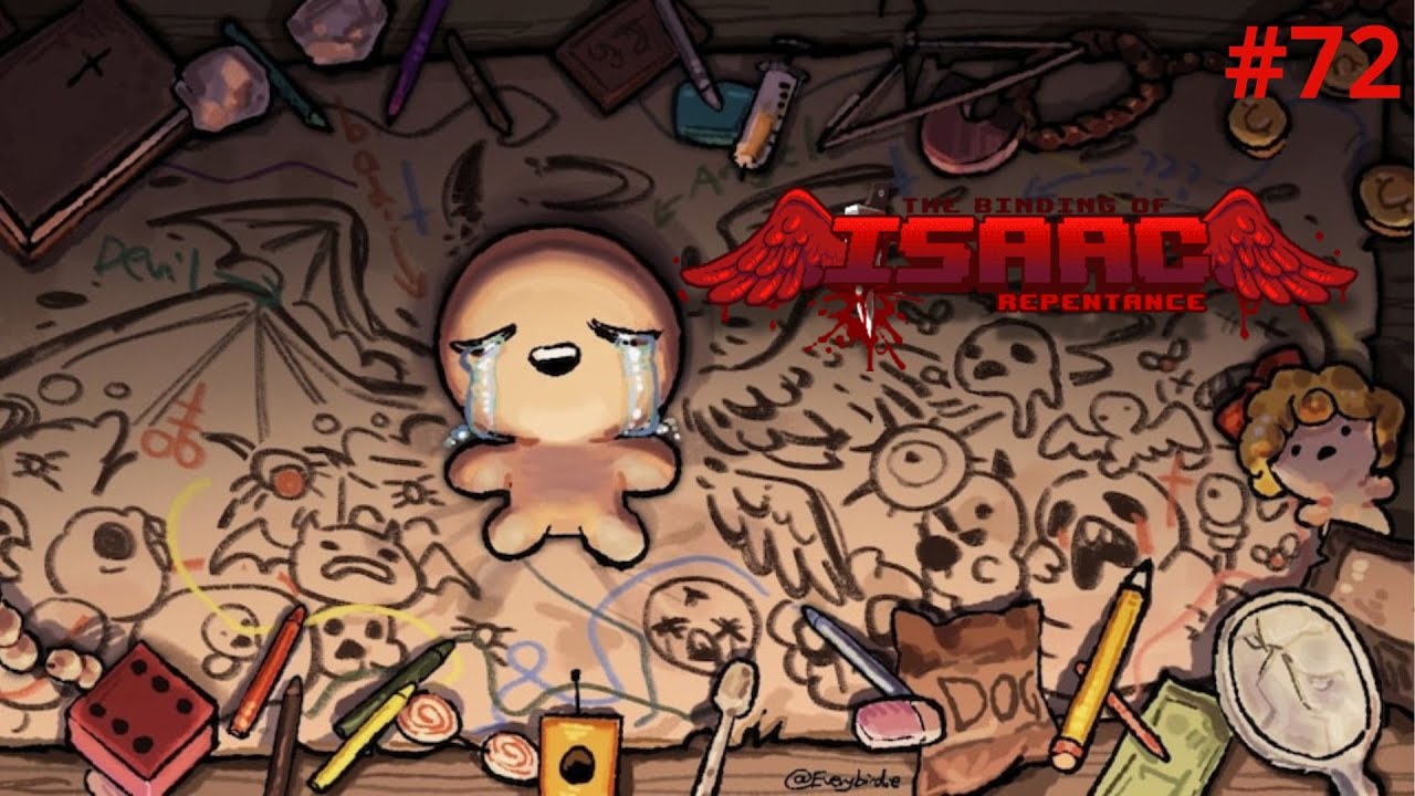The Binding of Isaac: Repentance▶️Он бешённый и одноглазый пират[Cain]приступаю к закрытию листа[72]
