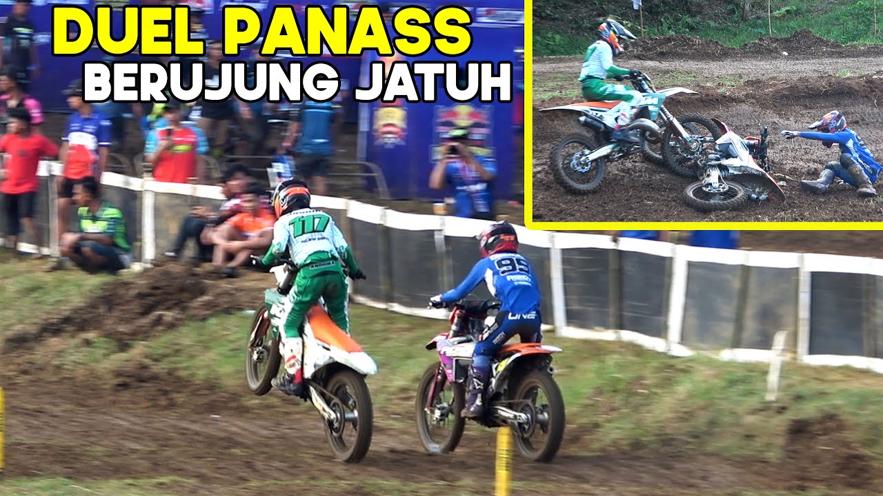 Duel panas MX 125CC CLEOSASERIES Round 2 PANGANDARAN