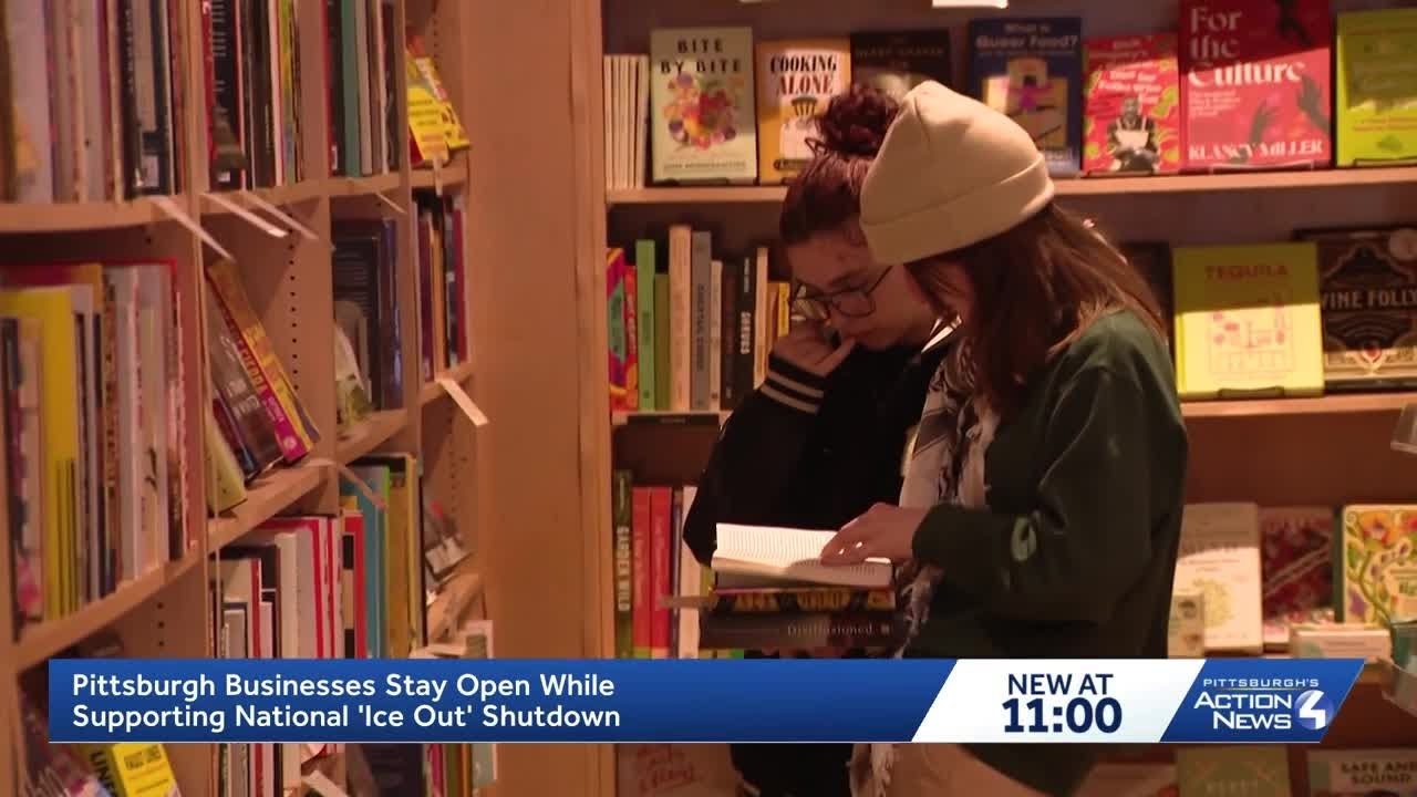 Several Pittsburgh businesses showed support for National Shutdown while remaining open