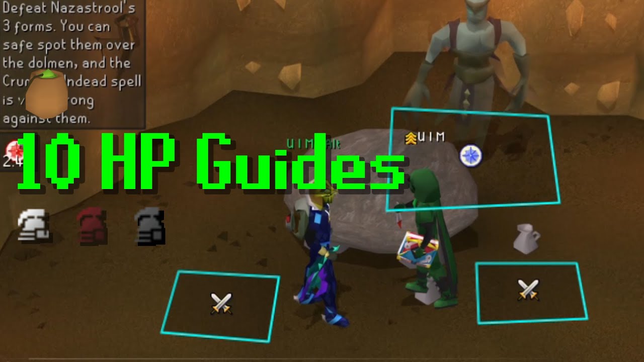 UIM, HCIM, & Iron 10 HP Guide #08 Nazastrool 3 Forms - Shilo Village