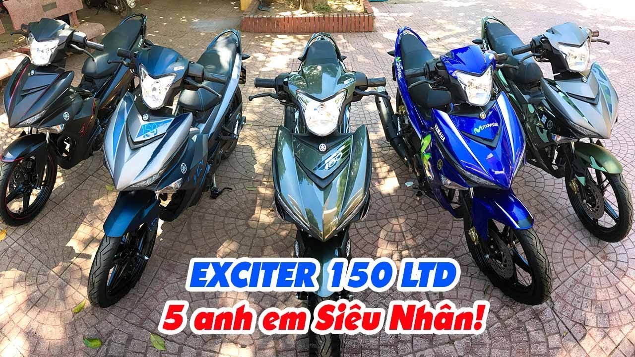 Exciter 150 2017 Limited Edition ▶ 5 ANH EM SIÊU NHÂN!