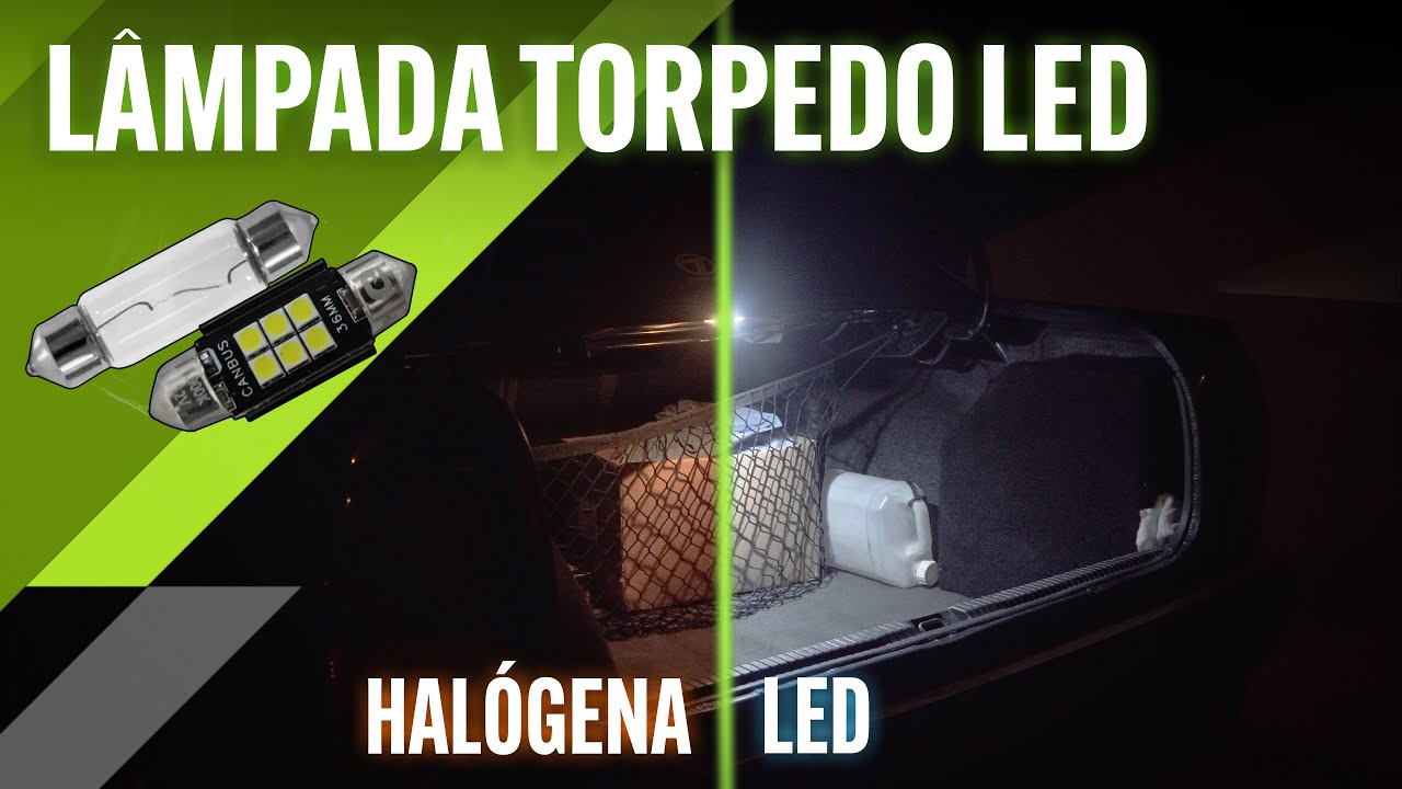 Lâmpada TORPEDO de LED para iluminação INTERNA - Ilumina mais que a Halógena?