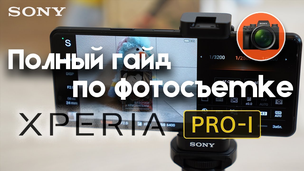Полный гайд по фотосъемке на SONY XPeria Pro-I