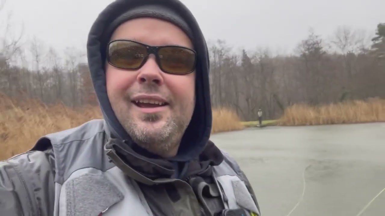 Spring Hill Trout Fishery - Testing The Hardy Ultralite X  5wt Fly Rod In Extreme Wind/Rain