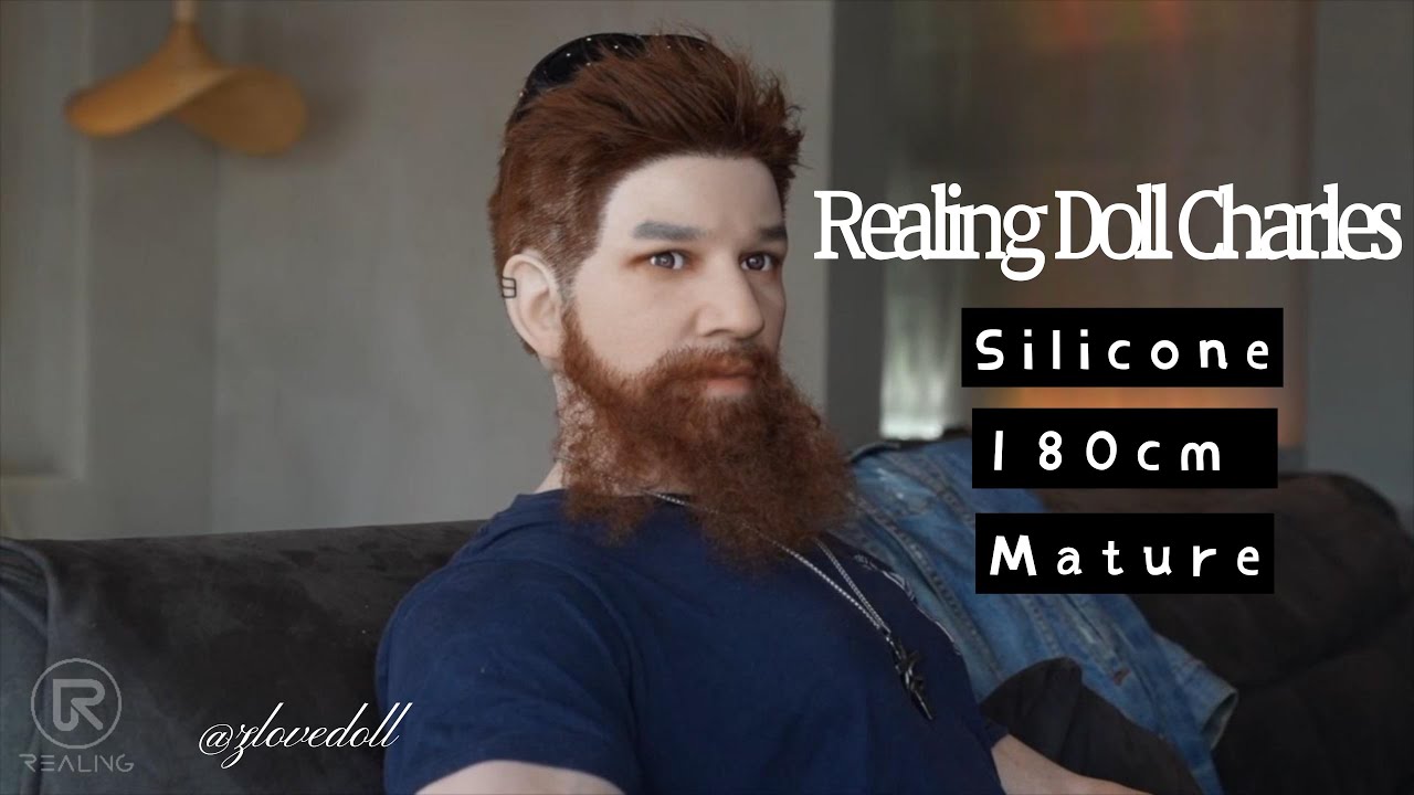 Realing Doll - Handsome Mature Male Sex Doll Charles 180cm