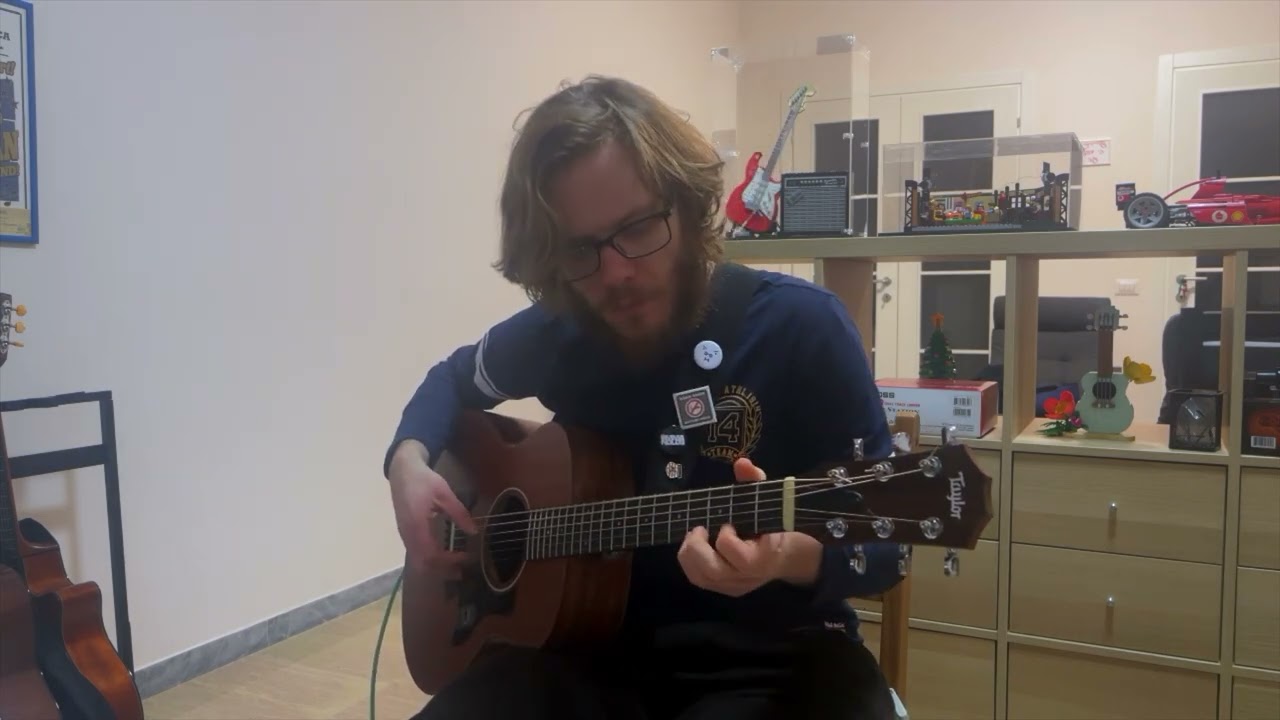 Buckets of Rain | Bob Dylan | Open D Acoustic Cover (Taylor GS Mini)