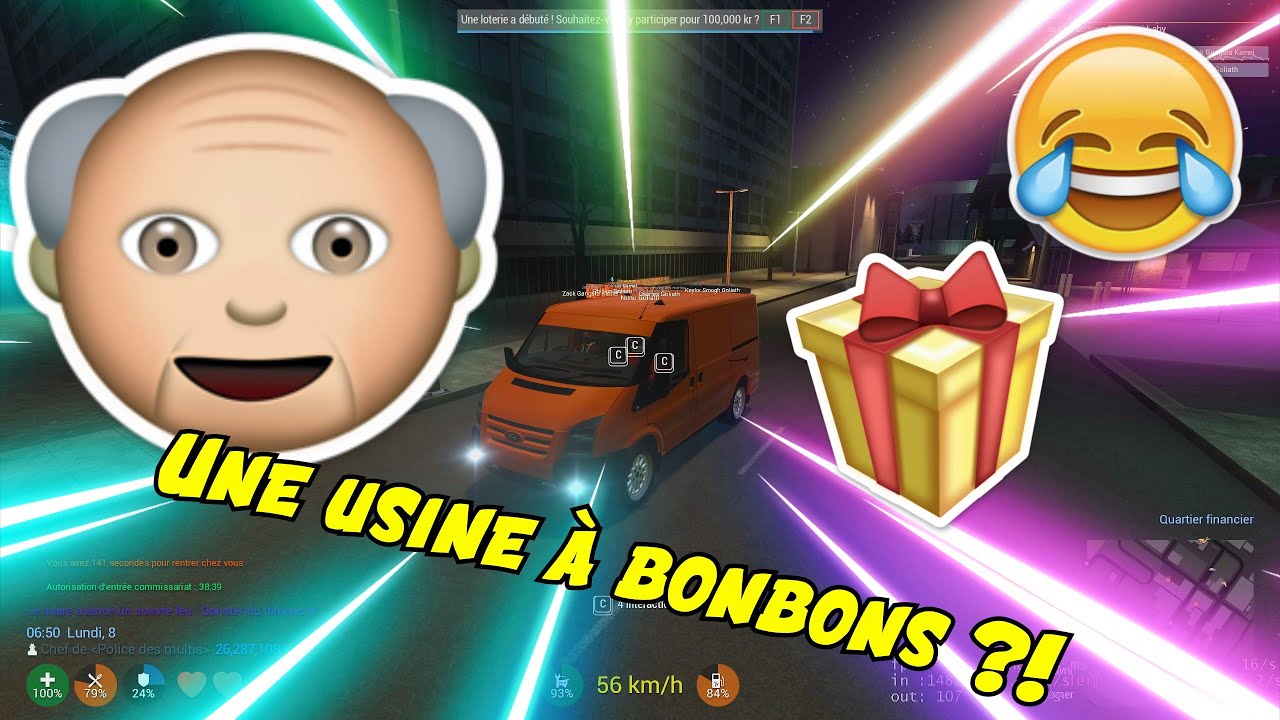 NxServ | Une usine à bonbons ??? | Funny moments #2 | GMOD