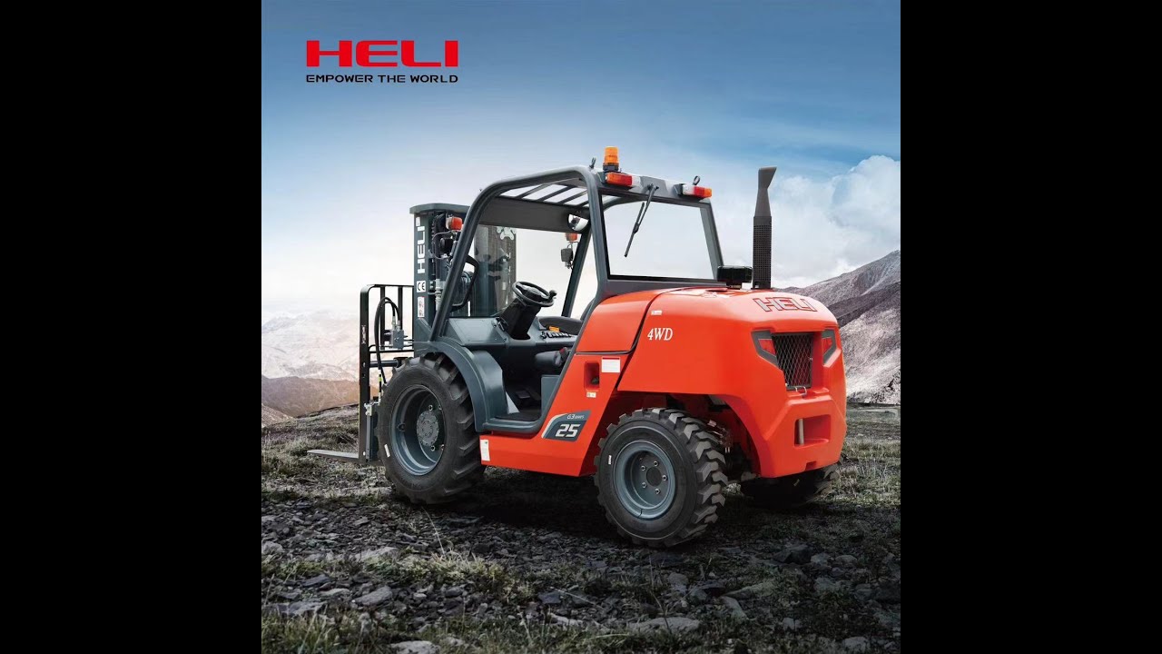 HELI G3 Series 2.5-ton Compact Rough Terrain Forklift