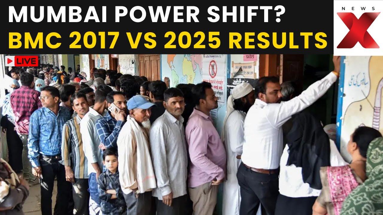 BMC Battle for Mumbai LIVE: Who Is Winning Mumbai? 2017 vs 2025