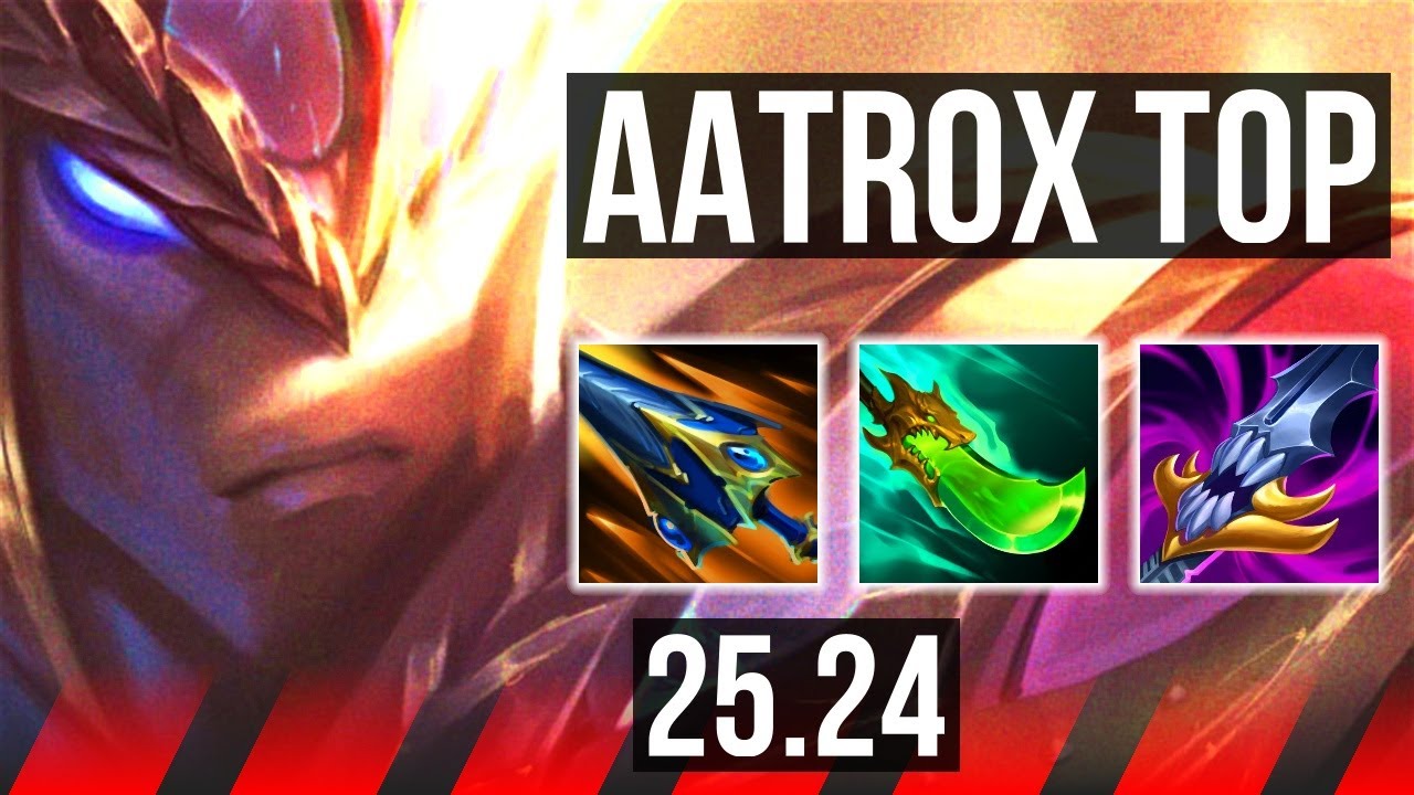 AATROX vs RENEKTON (TOP) | Good KDA: 13/1/9 | EUW Master | 25.24
