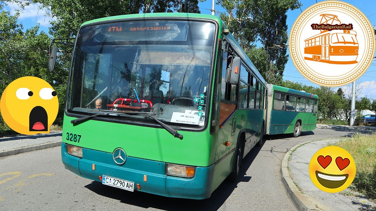 Sofia Buses | Mercedes-Benz Türk o345G #3287 on line 20TM (22.7.2020)🚌