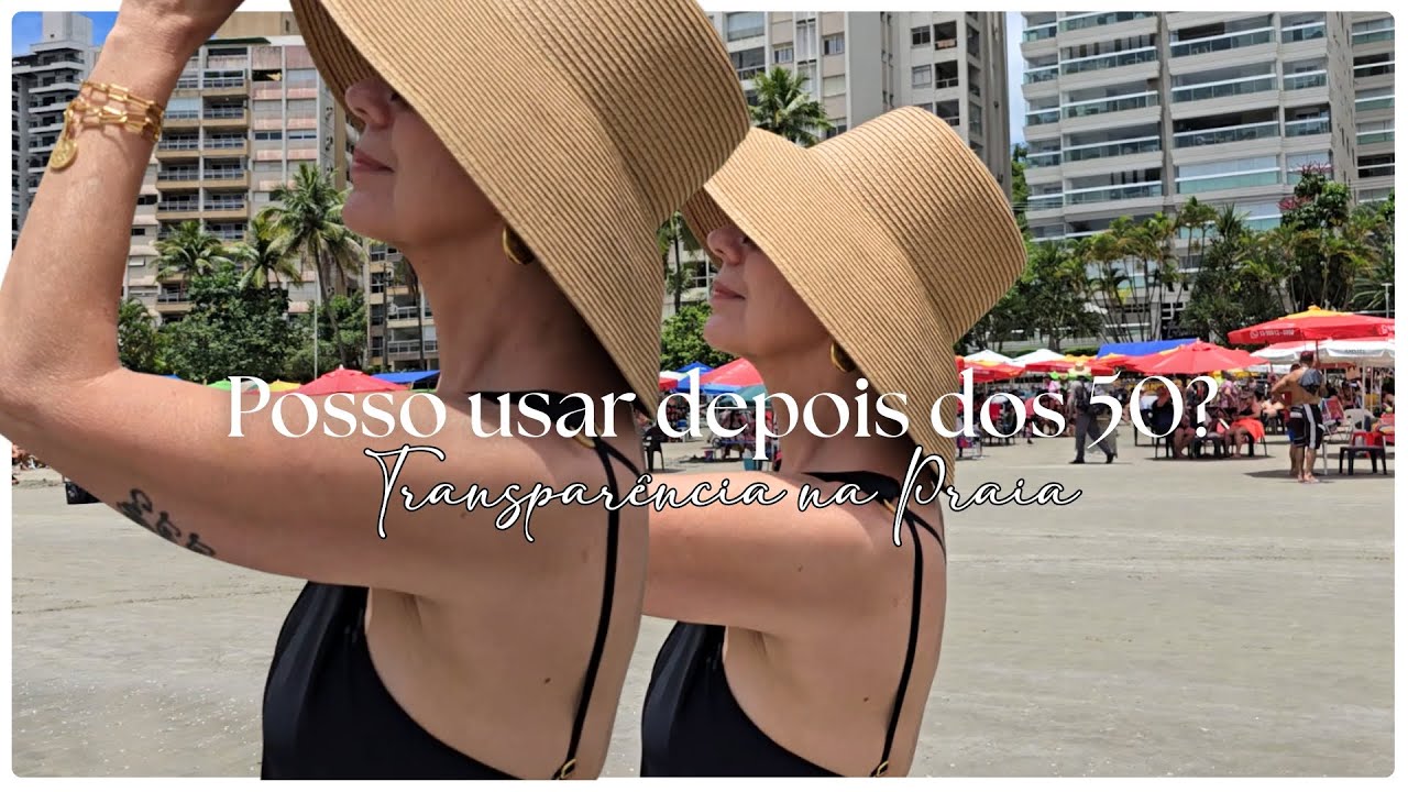 Moda Praia para Mulheres 50+ | Como se Sentir Segura, Elegante e Confortável ✨ Verinha Bernardino
