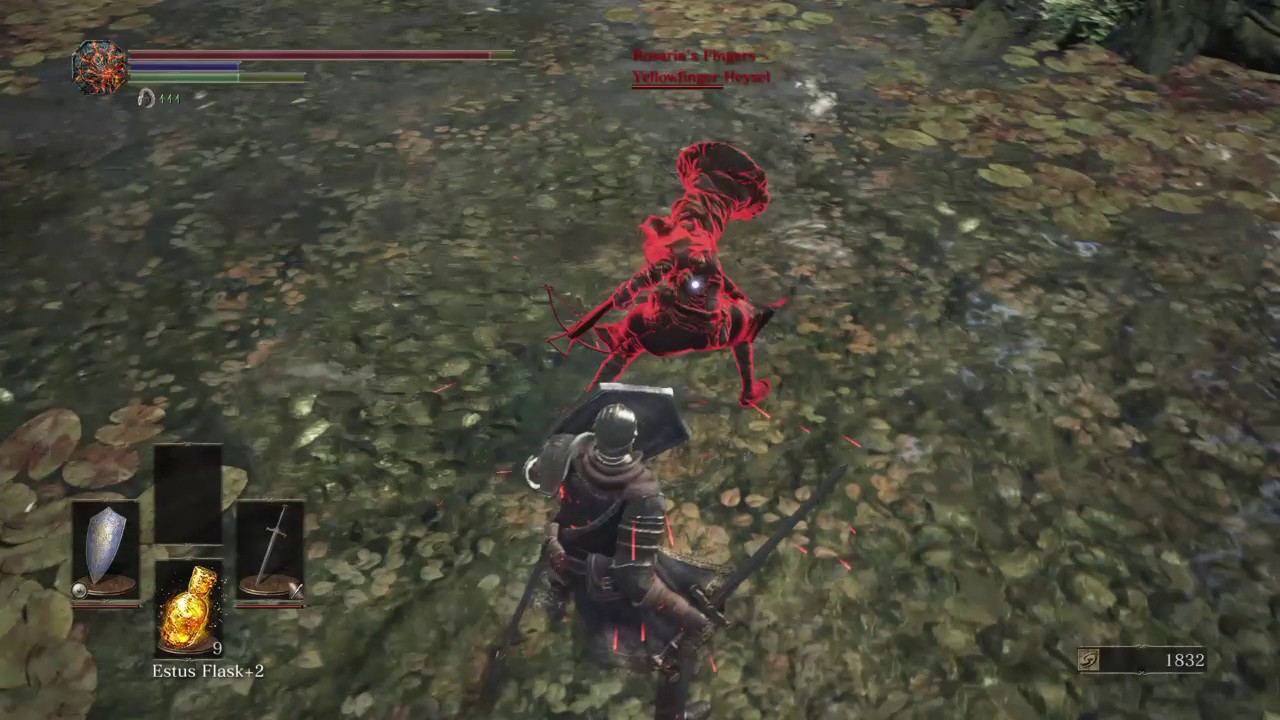 Dark Souls 3 - Yellowfinger Heysel uses Chameleon