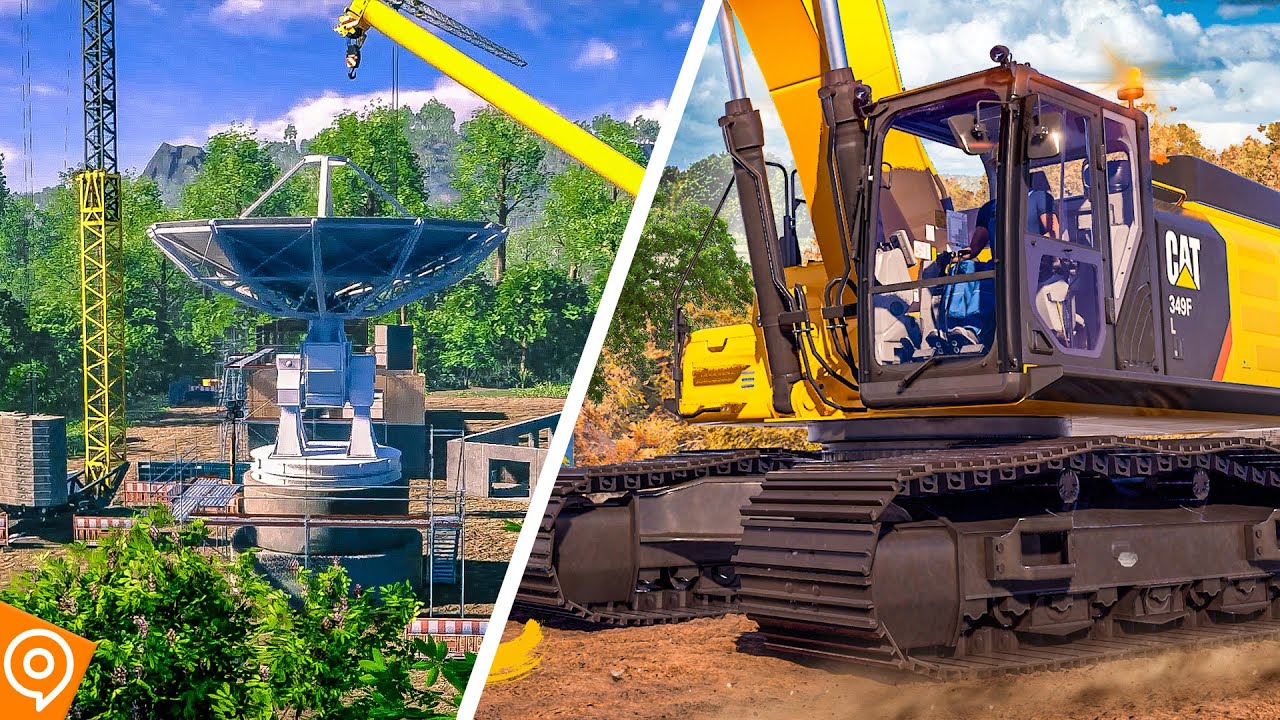 Bau Simulator: Bau der Raketenstation | Gameplay Preview zum CONSTRUCTION SIMULATOR Spaceport DLC