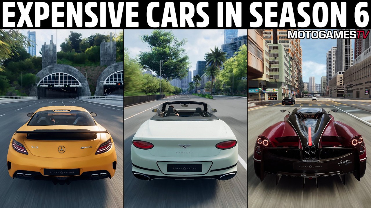 Test Drive Unlimited Solar Crown - Season 6 Solar Pass Rewards, New Paid Cars, New Pagani