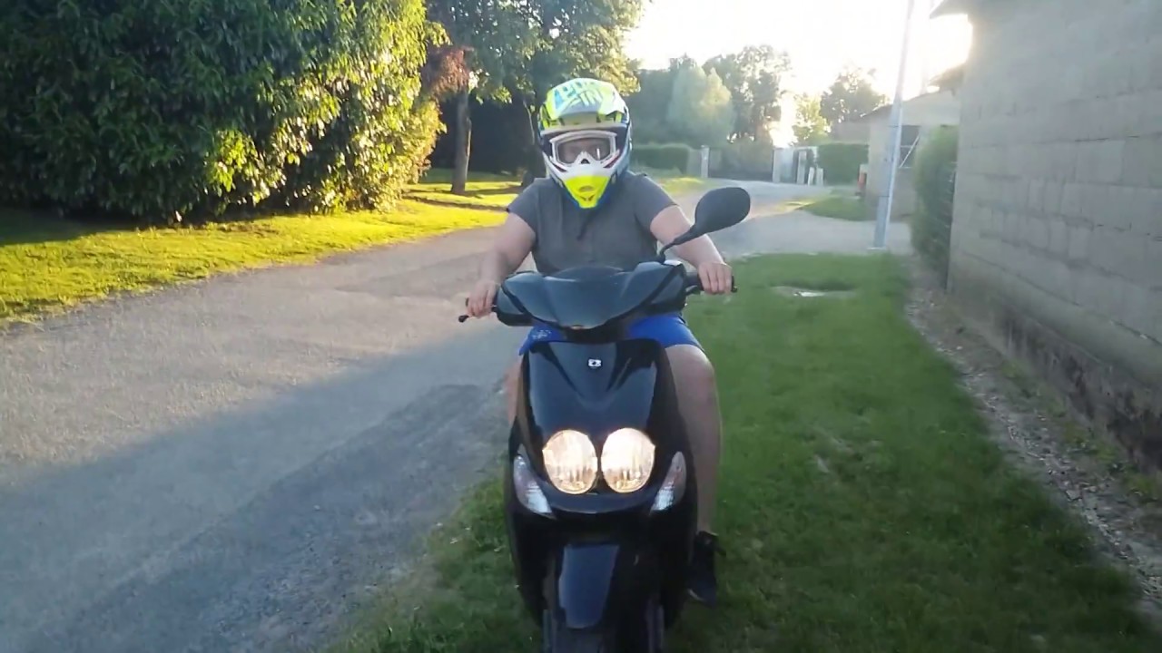 Pr&eacute;sentation Test MBK Ovetto One + CRASH!!!!!😱