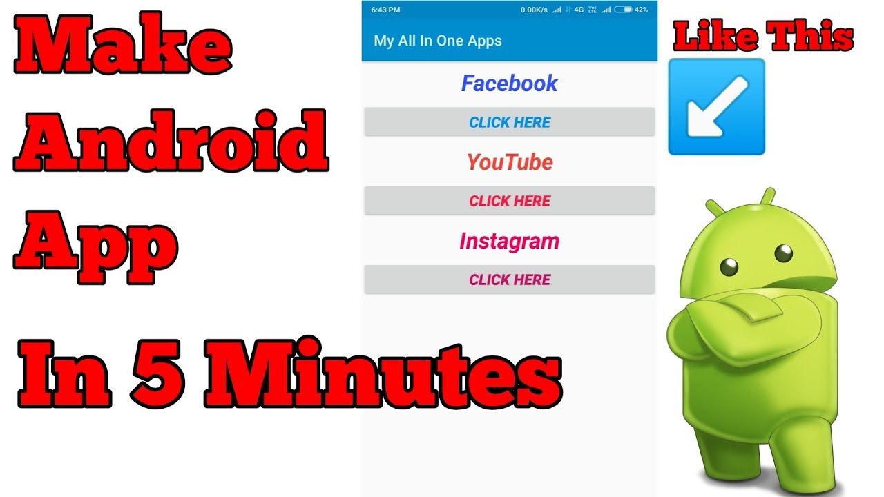 How to Make an Android App in 5 Minutes in Sketchware - Apk