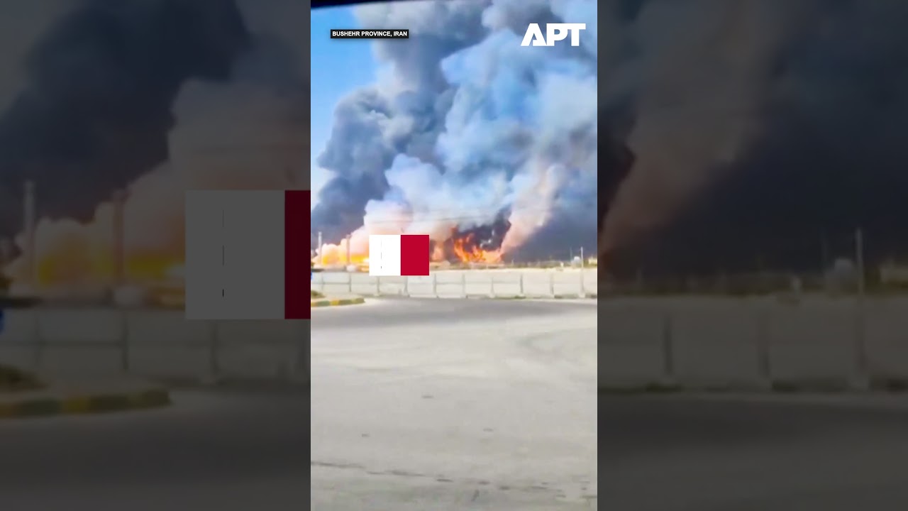 Fire Engulfs Iran&rsquo;s South Pars After Israeli Strike Shakes Global Energy Markets | APT