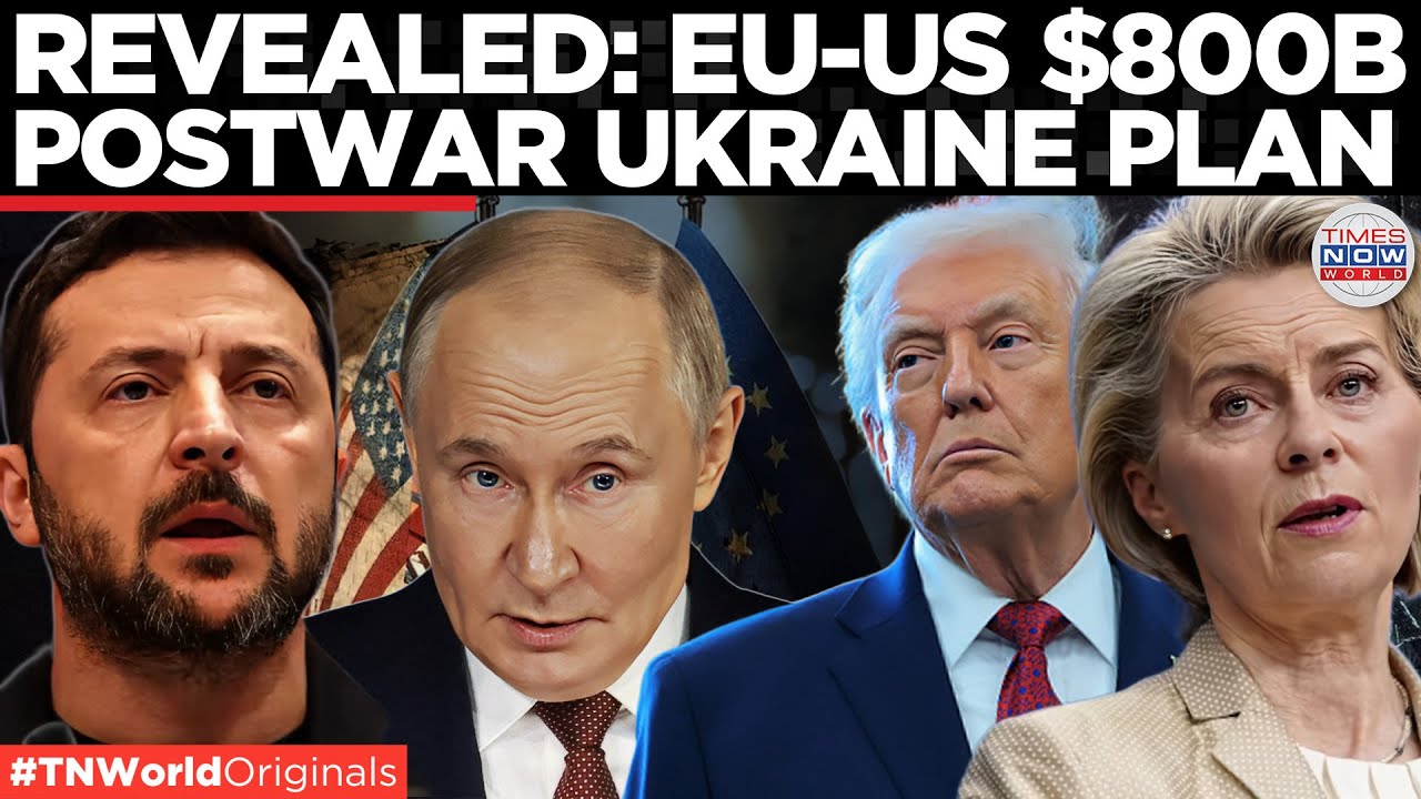 EU PLAN EXPOSED: $800 Billion Ukraine Rebuild Plan Leaked Amid Ukraine's Blackout  | World News