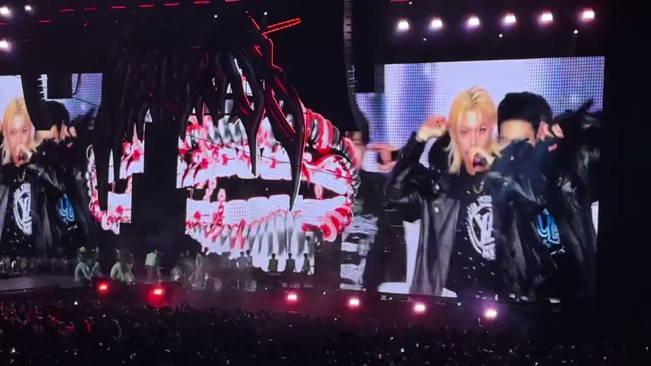 250528 stray kids - maniac | dominATE world tour in san francisco
