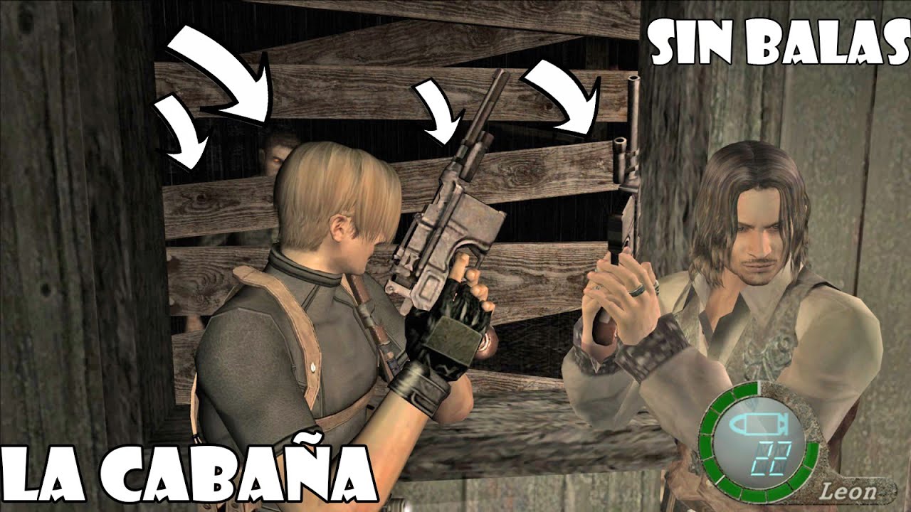 Pasando La Parte de La Cabaña Resident Evil 4 |The Ocapy