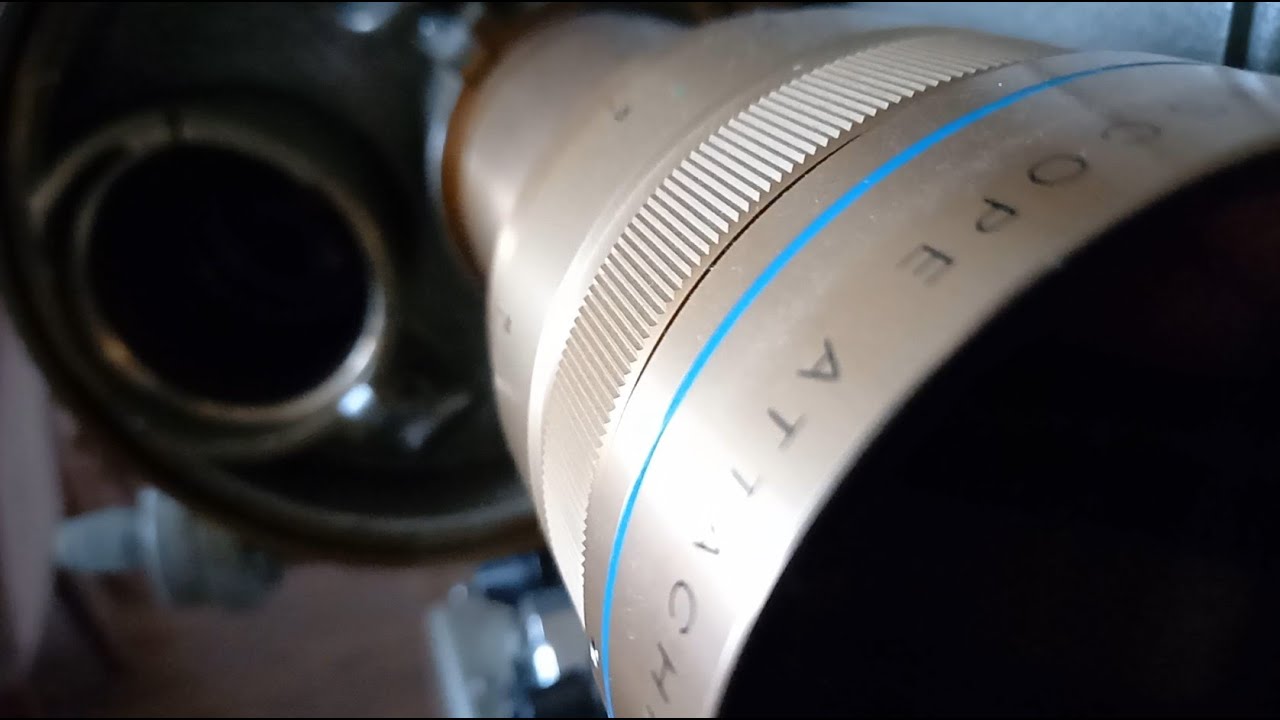 Xenonlamp and lens setting, FP20 Kinoton
