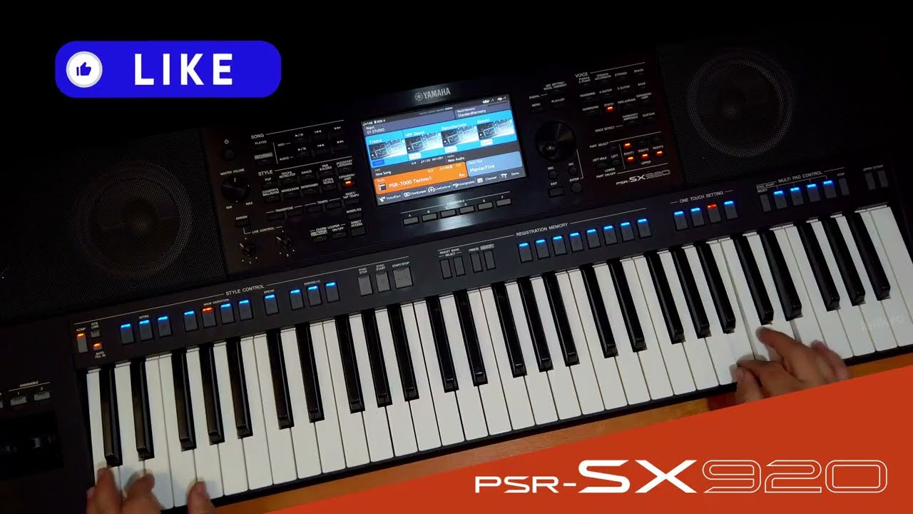 Демо-версия Yamaha PSR SX920 2026 г. от IK
