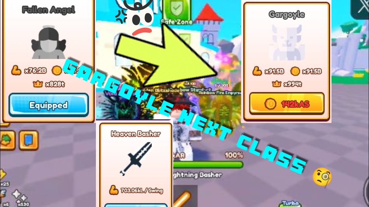 Getting Fallen Angel Class In Saber Simulator Roblox 🔥