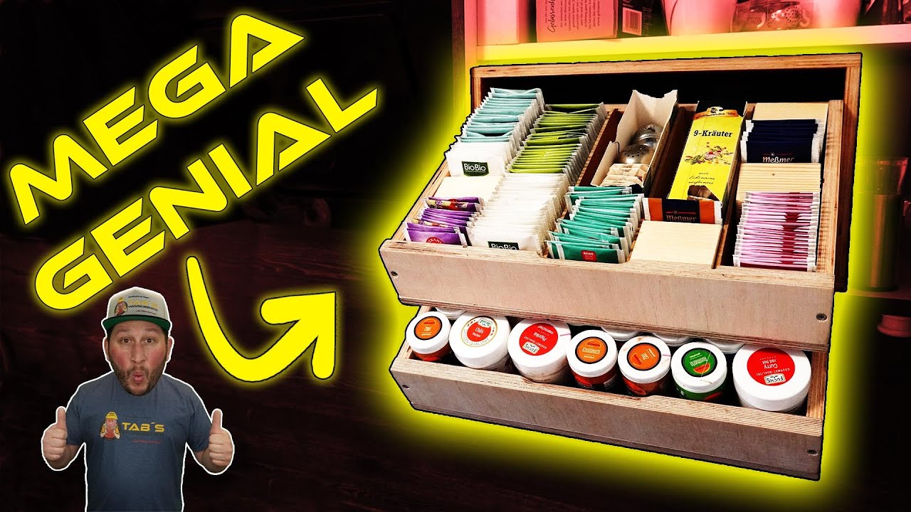 Bau das für deine Küche und deine Frau wird dich dafür lieben! GENIALES Gewürzregal DIY