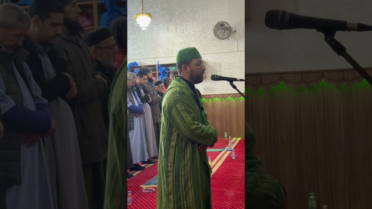 صلاة التراويح من سورة مريم بمسجد التوبة طنجة [ القارئ حمزة أمزو ]