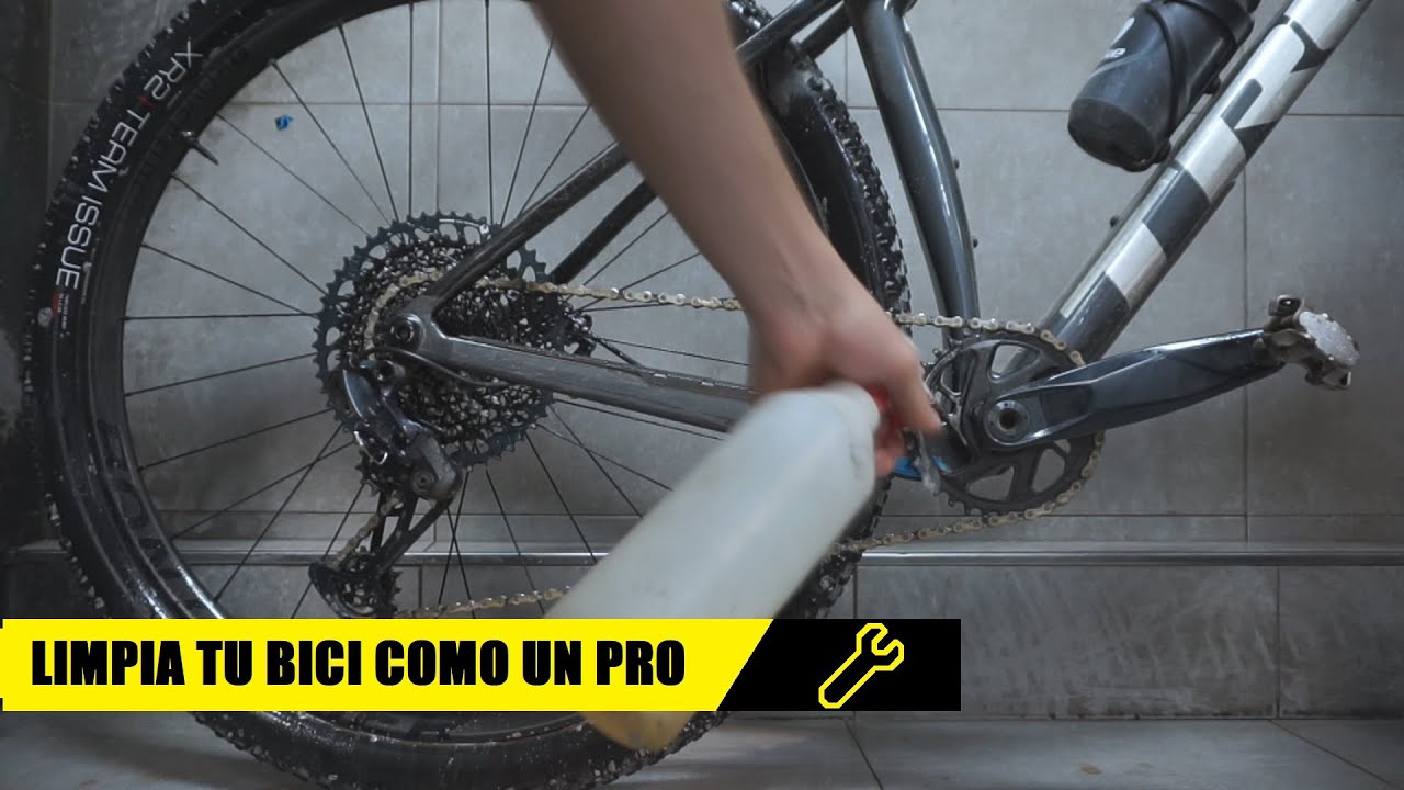 CÓMO LIMPIAR LA BICI COMO UN PROFESIONAL - LAVADO Y LIMPIEZA A PRESIÓN