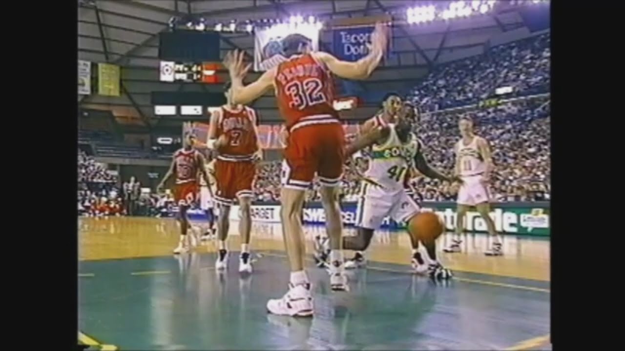 Sonics - Bulls, 1994-95.
