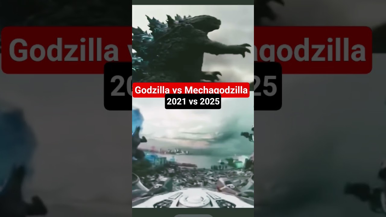 Godzilla VS MechaGodzilla (2026 Toho vs 2021 Legendary) #godzilla #godzillaminusone #godzillavskong