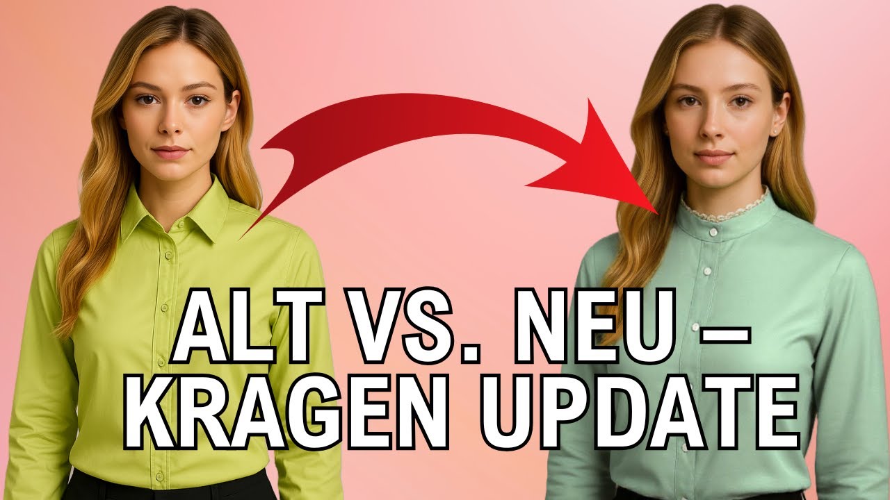 Einfache Kragen-Änderung: Hemdkragen neu gedacht