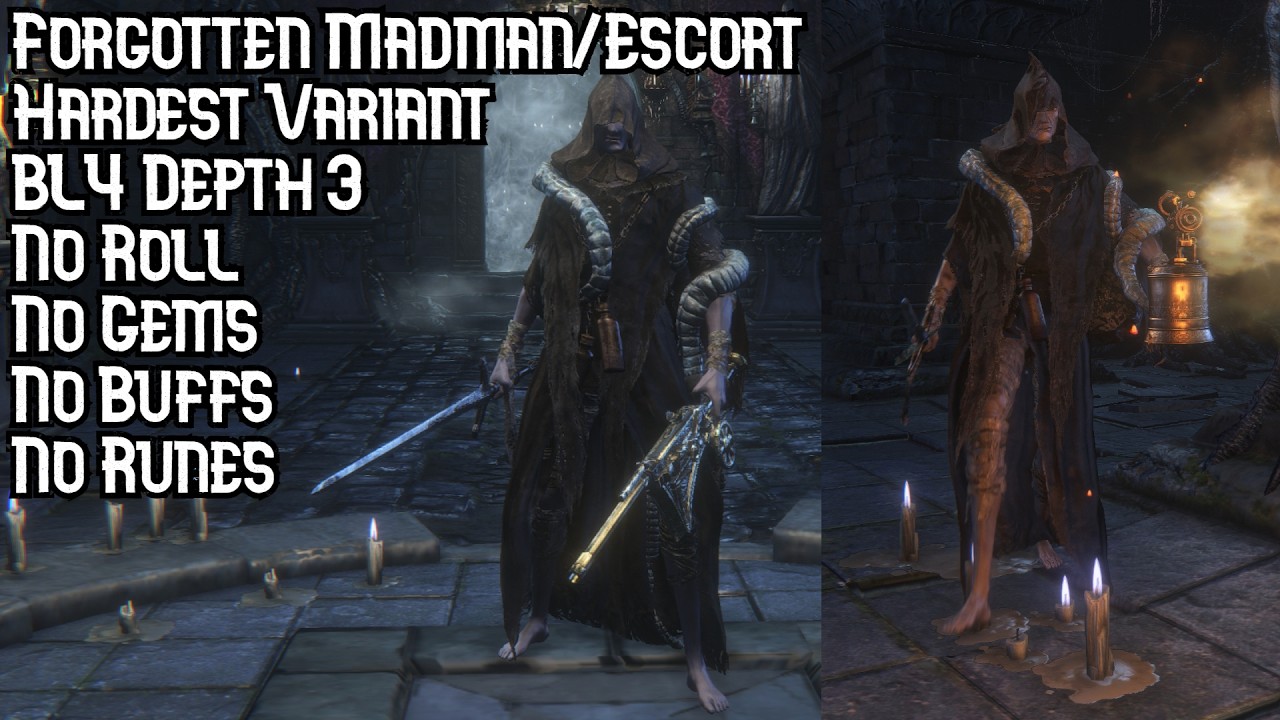 Forgotten Madman Duo BL4 No Roll No Gems (Hardest Variant) No Buffs/Runes