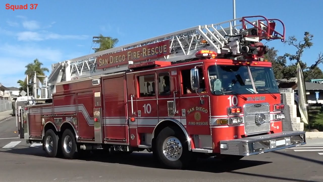 San Diego Fire Responding (Compilation 30)